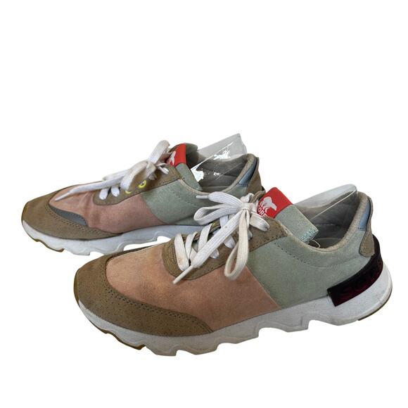 Sorel Size 8.5 Colorful Pink Kinetic Lite Athletic Sneaker Shoe Walking Comfort - Picture 9 of 11